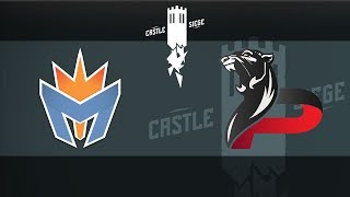 MockIt vs PANTHERS Coastline  Castle Siege 2018 10112018 [upl. by Brindle266]