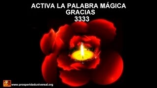 PODEROSA GRATITUD  3333 PROSPERIDAD UNIVERSAL [upl. by Orag]