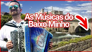 10 MÚSICAS MAIS TOCADAS NO BAIXO MINHO EM CONCERTINA [upl. by Hsreh]