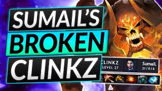 SUMAILs NEW CLINKZ is CRUSHING EVERYONE 210 CARRY CLINKZ Tips  Dota 2 Guide [upl. by Hsemar]