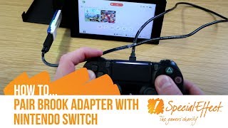 How to pair a Brook Adapter with a Nintendo Switch [upl. by Gabel]