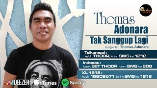 Thomas Adonara  Tak Sanggup Lagi【Pop Indonesia】 Official Music Video music [upl. by Mur195]