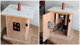 Make A Oscillating Spindle Sander  Woodworking project [upl. by Otiv]