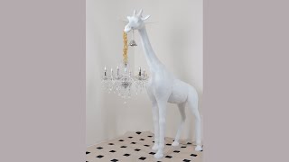 Giraffe Sculpture Floor Lamp [upl. by Pietje]