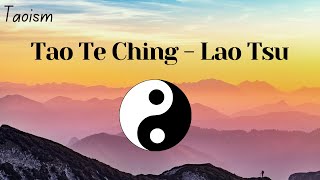 Taoism Tao Te Ching Audiobook 道德经 [upl. by Aztilem]