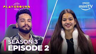 Playground Season 3 Full Episode 2  Techno Gamerz Elvish Yadav CarryMinati Mortal Amazon miniTV [upl. by Anahs]