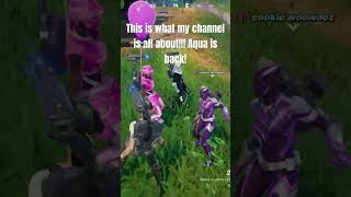 Aqua is back Let’s goo fortnite gaming shortvideo shortsfeed viralvideo [upl. by Hetti]