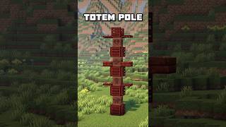 Craft a Unique Totem Pole in Minecraft 120 with Ancient Pots 🗿 [upl. by Yelknirb569]