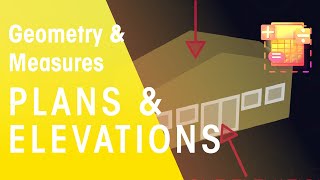 Plans and Elevations  Geometry amp Measures  Maths  FuseSchool [upl. by Derrik]