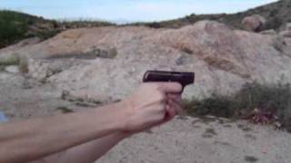 Firing Early Spanish Errasti 20th Century 25 ACP Pistol [upl. by Anor]