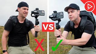 Beginner VS Pro Smartphone Gimbal Moves  Master The Basics FAST [upl. by Zielsdorf852]