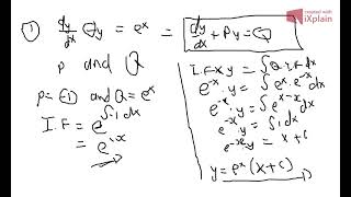 Firstorder Ordinary Differential Equations LINEAR ODE JJ TECH TUTORING [upl. by Lewin598]