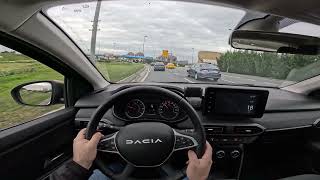 2024 Dacia Sandero Stepway Extreme 10 TCe 90 HP POV Test Drive [upl. by Akeemahs]