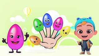 Cocomelon Finger Family Surprise Eggs Song  Nursery Rhymes amp Kids Song [upl. by Innavoj]