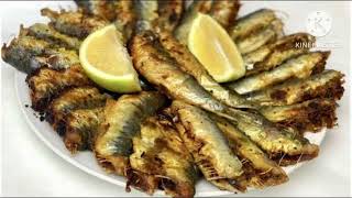 sardines frites a la poêle اروع سردين مقلي [upl. by Olivie]