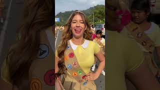 La bastonera más viral del ecuador Amy solorzano baile bastoneras [upl. by Hamitaf]