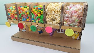 How to Make Candy Machine Cardboard Diy at Home [upl. by Christean]