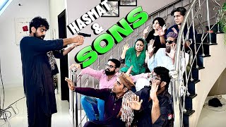 hashmat and sons  Funny video  Pakistan drama  adam ke bete [upl. by Godber]