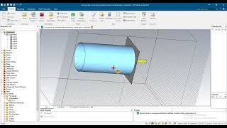 monopole antenna inside a coaxial cavity resonator design in cst [upl. by Mumford]