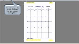 The NoFrills Printable Calendar  How To Print Our Calendars in Portrait and Landscape Mode [upl. by Berners]