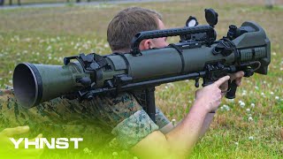 Swedish Punch Carl Gustaf M4 Antitank Weapon  MAAWS [upl. by Ahsei]