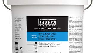 A Closer Look At The Liquitex Pro Gesso Range  Acrylic Painting  Liquitex [upl. by Fabrienne]