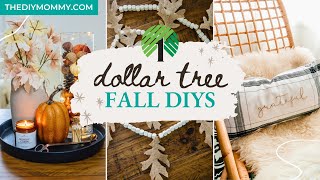 10 High End Dollar Tree DIY Fall Decor Ideas to Try in 2024 🍁 Easy  Cozy [upl. by Othilie330]