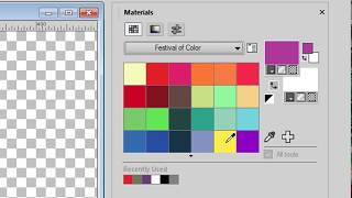 Everything you need to know about PaintShop Pros Materials Palette [upl. by Aicelf]