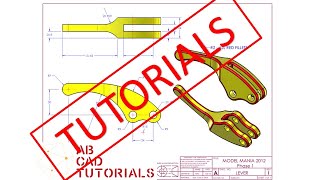 SolidWorks Tutorial MODEL MANIA 2012 [upl. by Eisserc]