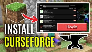 How to Install amp Use CurseForge App for Minecraft Full Guide [upl. by Adila]