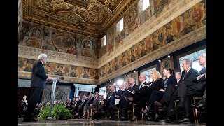 Quirinale  Celebrazione del quotGiorno del Ricordoquot [upl. by Hembree]