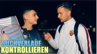 Für FAME den SUCHVERLAUF KONTROLLIEREN 😱  STREETCOMEDY  Denizon [upl. by Yelyac2]