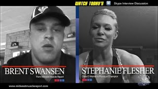 Interview with Womens Physique Champion Stephanie Flesher [upl. by Fuld757]