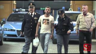 Napoli  Arrestato Domenico Gargiulo il vero obiettivo dei killer di Lino Romano 1 160513 [upl. by Bocyaj]