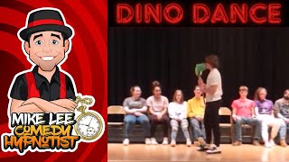 Hypnotized Students Dino Love Dance A Hilarious Romance With Hypnotist Mike Lee [upl. by Bolan]