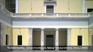 The Averof Building  School of Architecture National Technical University Athens GREECE [upl. by Nylrehc]