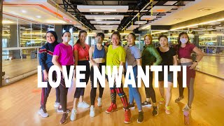 LOVE NWANTITI Remix  Ckay ft joeboy amp Kuami Eugene Ah Ah Ah  Zumba dance workout  Mila [upl. by Elem665]