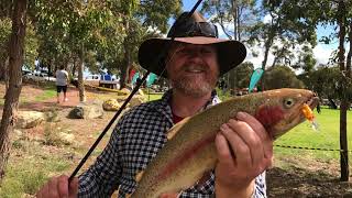 TroutFest amp Fathers Day Drakesbrook Weir [upl. by Kubis53]