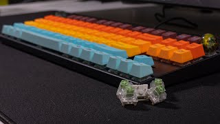 ⌨ Kailh BOX Jade Typing Sounds — Varmilo VA87M TaiHao [upl. by Nairolf369]