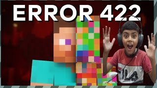 Minecraft  Play Error 422 game [upl. by Ebberta519]