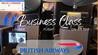 Business Class vs First ClassBritish Airways  London  Lounge Flight On Air Bar amp Boeing 777200 [upl. by Rennane]