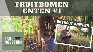 Fruitbomen enten voorbereiding [upl. by Eellac415]