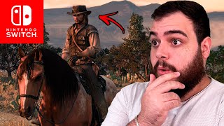 JOGANDO RED DEAD REDEMPTION NO NINTENDO SWITCH MELHOR QUE PS4 [upl. by Eslek]