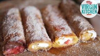 HOMEMADE FRENCH TOAST ROLL UPS RECIPE [upl. by Oicelem173]