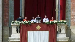 Pope Francis calls Belgium attacks quotblind and brutalquot [upl. by Bengt333]