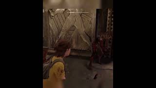 The last of us 2 remastered Ellie defeat boss with knife  Tlou remake Ps5 4k brutal combat theater [upl. by Godderd]