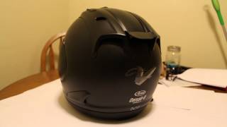 Review Arai Corsair V Helmet Review With Silver Mirror Visor [upl. by Schuyler]