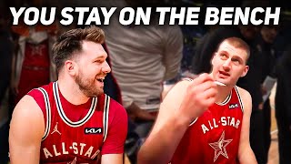 Nikola Jokic amp Luka Doncic Funny Moments From All Star Game 2024 [upl. by Carmelita]