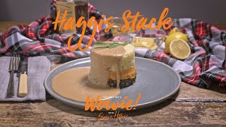 Haggis Neeps and Tatties Stack with a Whisky Sauce [upl. by Ymor]