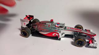 Unboxing and Review of Spark Models McLaren MP227 143rd Scale Model Car  Jenson Button Oz GP 2012 [upl. by Leinoto]